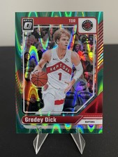 2024-25 Panini Donruss Optic - Gradey Dick #184 Green Seismic Prizm