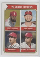 2023 Heritage Topps Rookie Stars SP Michael Plassmeyer Mark Appel Nick Duron qf6