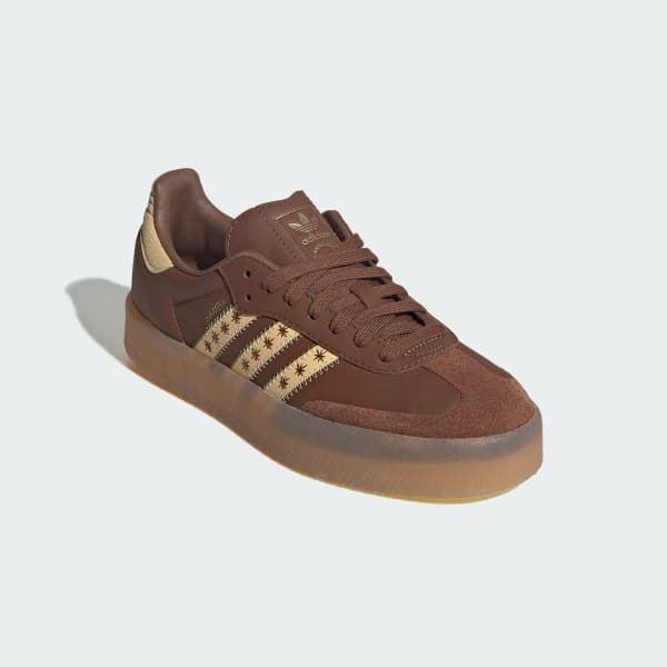 Adidas Originals Women's Samba - Preloved Brown/Orange Tint - JS3958 EX-ship