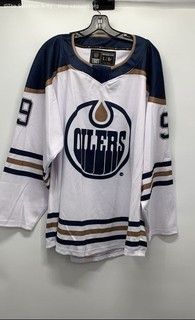 Troy Hockey Men's Multicolor Edmonton Oilers Wayne Gretzky #99 NHL Jersey Size L