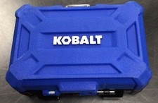 Kobalt 38 Drive Sae Socket Set 90 Tooth Ratchet Deep Shallow Socket W Case