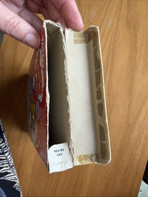 Nintendo NES Bubble Bobble Game In Excellent Condition, bent manual, damaged box