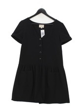 Sezane T-Shirt Mini Dress in Black