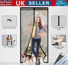 Magic Curtain Door Mesh Magnetic Fastening Mosquito Fly Bug Insect Net Screen