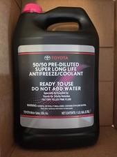Toyota Genuine Sllc Super Long Life Pre-diluted Coolantantifreeze 1 Gallon