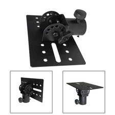 For Durable New Adapter Top Cap Rotatable Black Bracket Speaker Stand Adapter