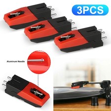 3 X Diamond Replacement Vinyl Turntable Cartridge Needles For Crosley Phonograph