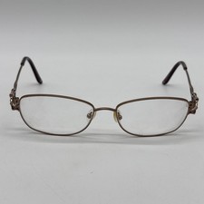 Vintage Laura Ashley Lilybell Caramel Eyeglasses Frames Rain Mist 54-16-135