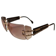 Rare CAZAL Vintage Sunglasses Mod 923 Col 921 Rimless Japan