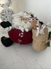 Vintage Whimsical Santa Shelf Sitter