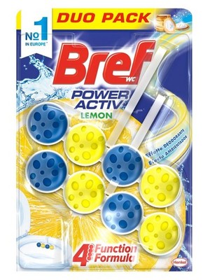 Power Activ Duplo Zitrone Korb WCPaket 2 x 50 gr   Total 100 gr