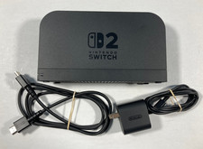 OEM Nintendo Switch 2 Charging Dock Set with Power and HDMI Cables - Excellent