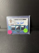 2025 Topps Tier One Auto  Relics Torii Hunter Platinum Blue Triple Patch 1/1