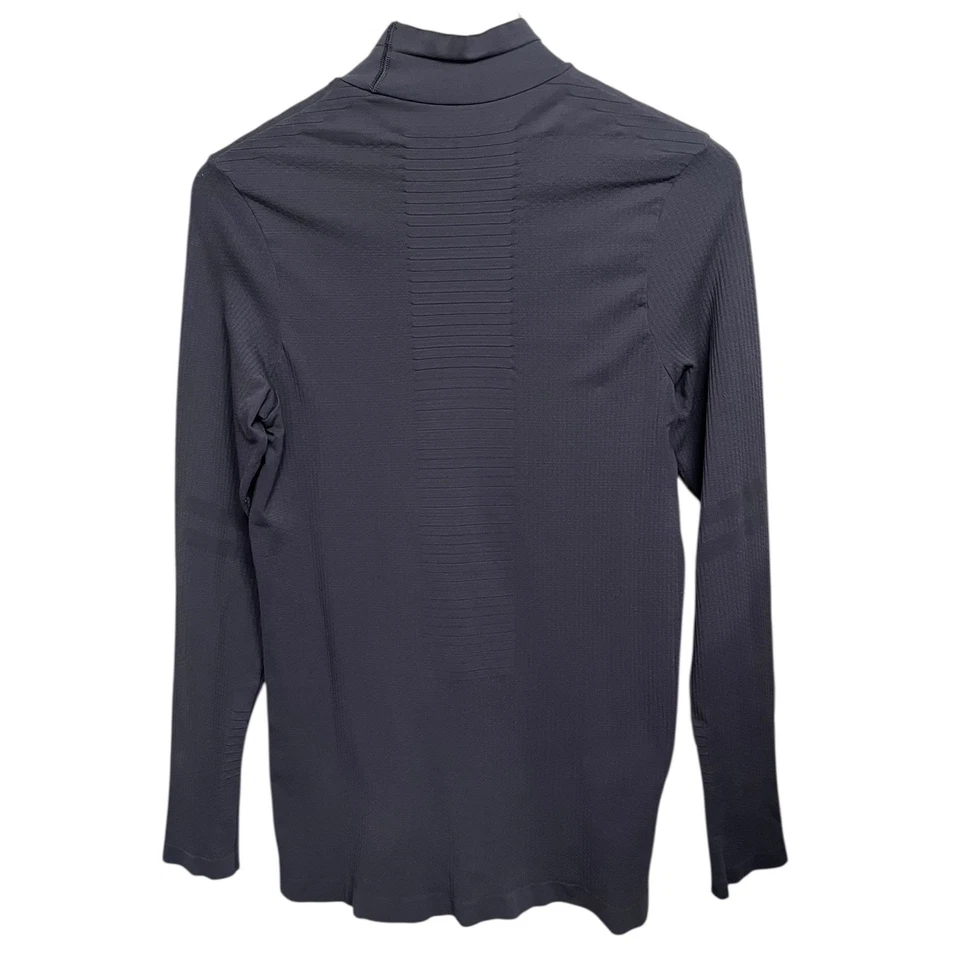 Salomon Essential Sin Costuras Cálido Manga Larga Capa Base Gris Para Mujer Talla Grande Foto 2 de 4