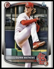 2025 Bowman #BP-25 Quinn Mathews Prospects