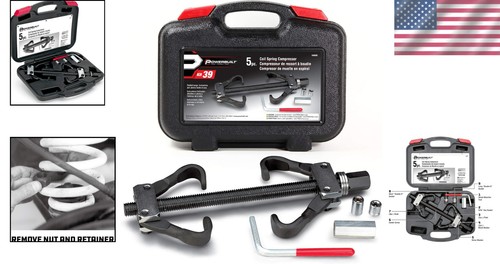 Versatile Coil Spring Compressor Tool Kit for Double D Shock Shafts - Durable - Picture 2 of 8