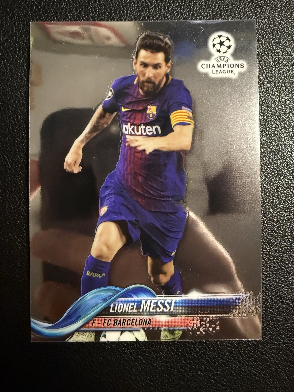 2017-18 Topps Chrome UCL Lionel Messi #1 QTY AVAIL view 3