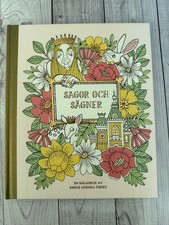 Sagor Ooh Sagner Coloring Book By Emelie Lidehall Oberg Rare Oop