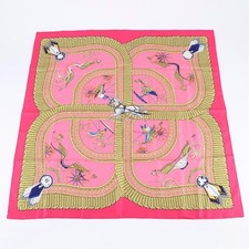RARE VINTAGE HERMES Silk Scarf "Voitures Paniers" Carre 90