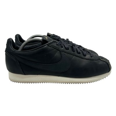 Nike Classic Cortez Premium Leather Men's Size 12 US Black White 898088-001