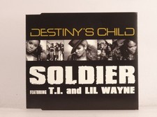 DESTINY'S CHILD FT T.I. AND LIL WAYNE SOLDIER (K62) 5 Track CD Single including 