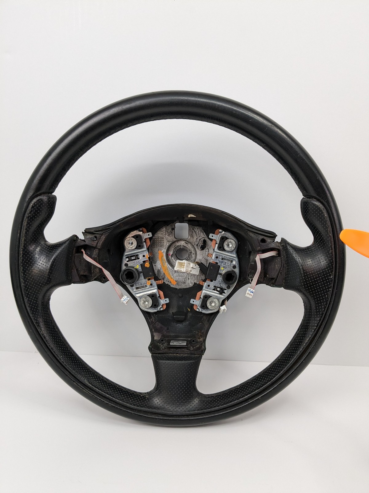 03-08 Maserati Quattroporte M139 GranTurismo Steering Wheel Black Button Switch