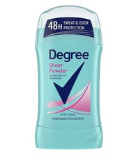 Degree Original Antiperspirant Deodorant Sheer Powder Pack of 6 48-Hour Sweat