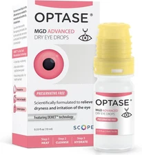 Optase MGD Advanced Dry Eye Drops - .33 fl oz, 300 Doses 