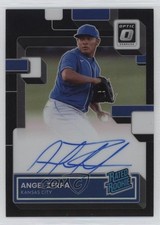 2022 Panini Donruss Optic Black Prizm 5/49 Angel Zerpa #RRS-AZ Auto 1b3s