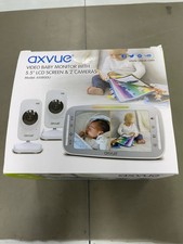  HD Video Baby Monitor 1080P 5.5 HD Display IPS Screen 2 HD Cams 24-Hour 1