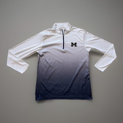 Michigan Wolverines Colosseum Magic Team Logo 1/4 Jacket - Men's Medium