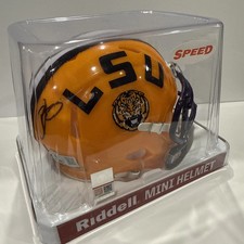 Odell Beckham Jr. Autographed LSU Tigers Speed Mini Helmet-Beckett Auto Hologram