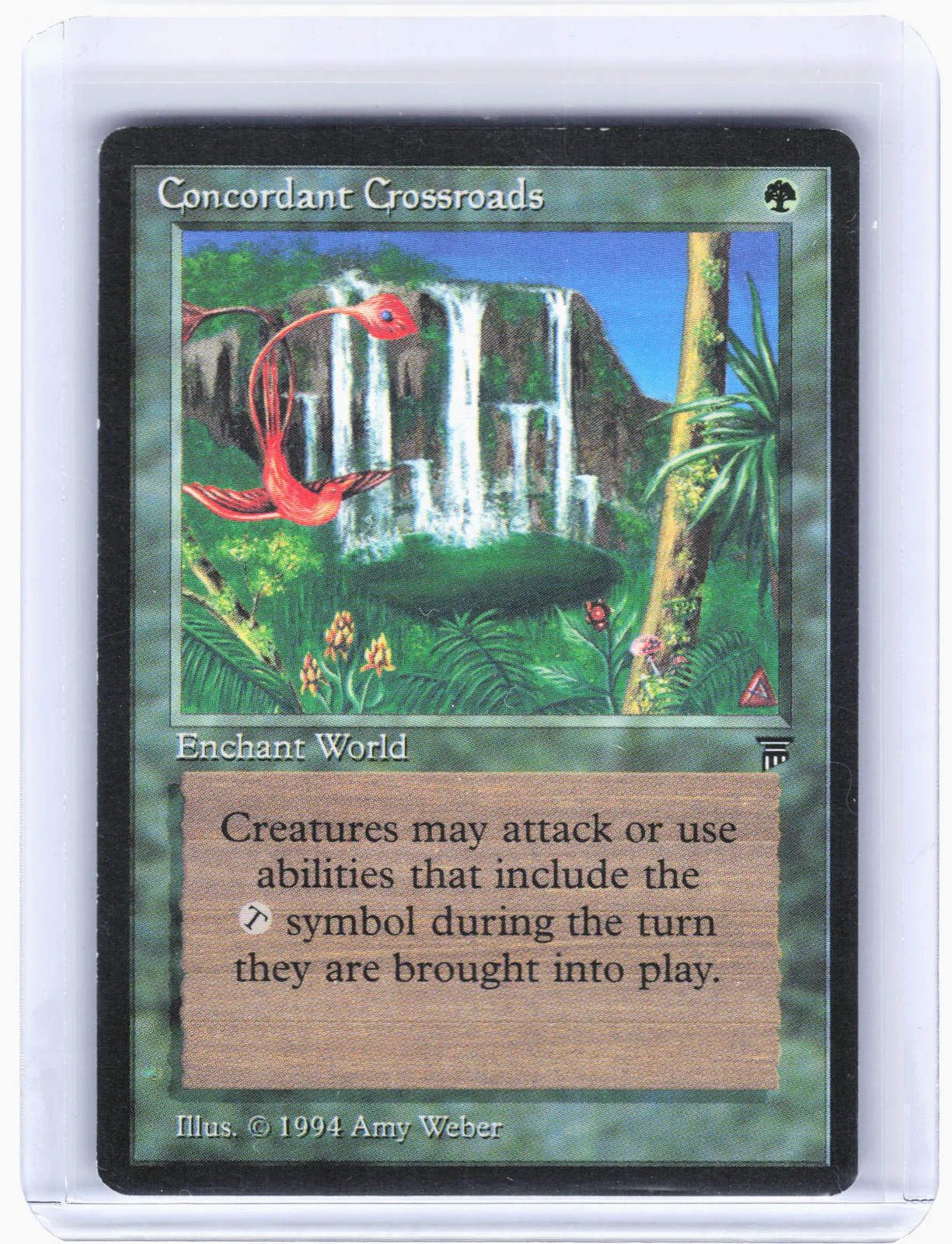 1994 Magic: The Gathering—Concordant Crossroads #179 Legends—[Moderately Played]