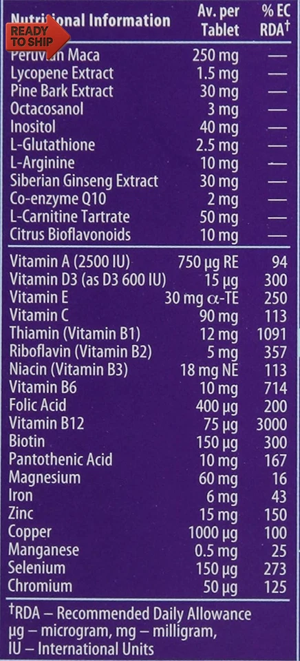 CONCEPTION 30 COMPRIMIDOS de VITABIOTIC Foto 4 de 4