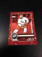 #77 Brent Burns   Red Foil #/10 SSP   2025-26 Topps Stickers
