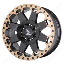 16" Black Bronze AT5 Alloy Wheels Fits Volkswagen LT28 LT35 5x130 Wheels Only