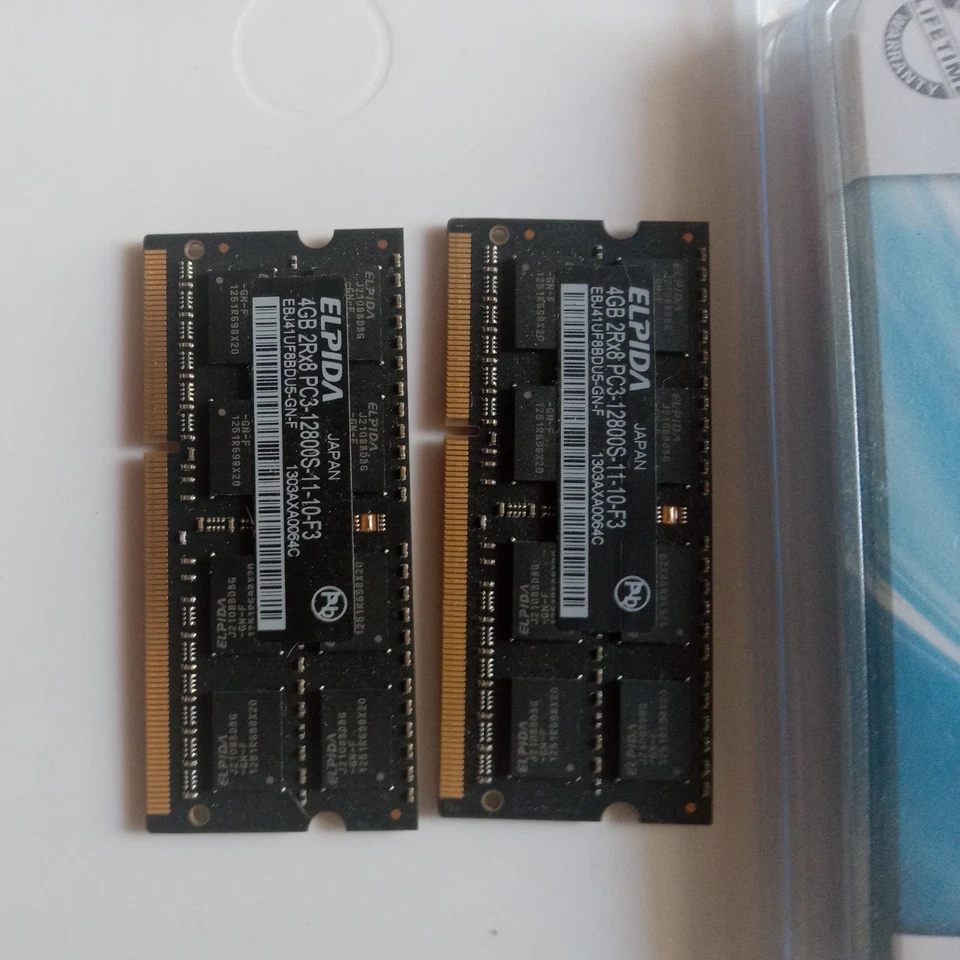 Crucial 4GB Kit (2x2GB) DDR3-1066 SODIMM RAM New Sealed CT2KIT102464BF160B - 3 - Image 3 of 3