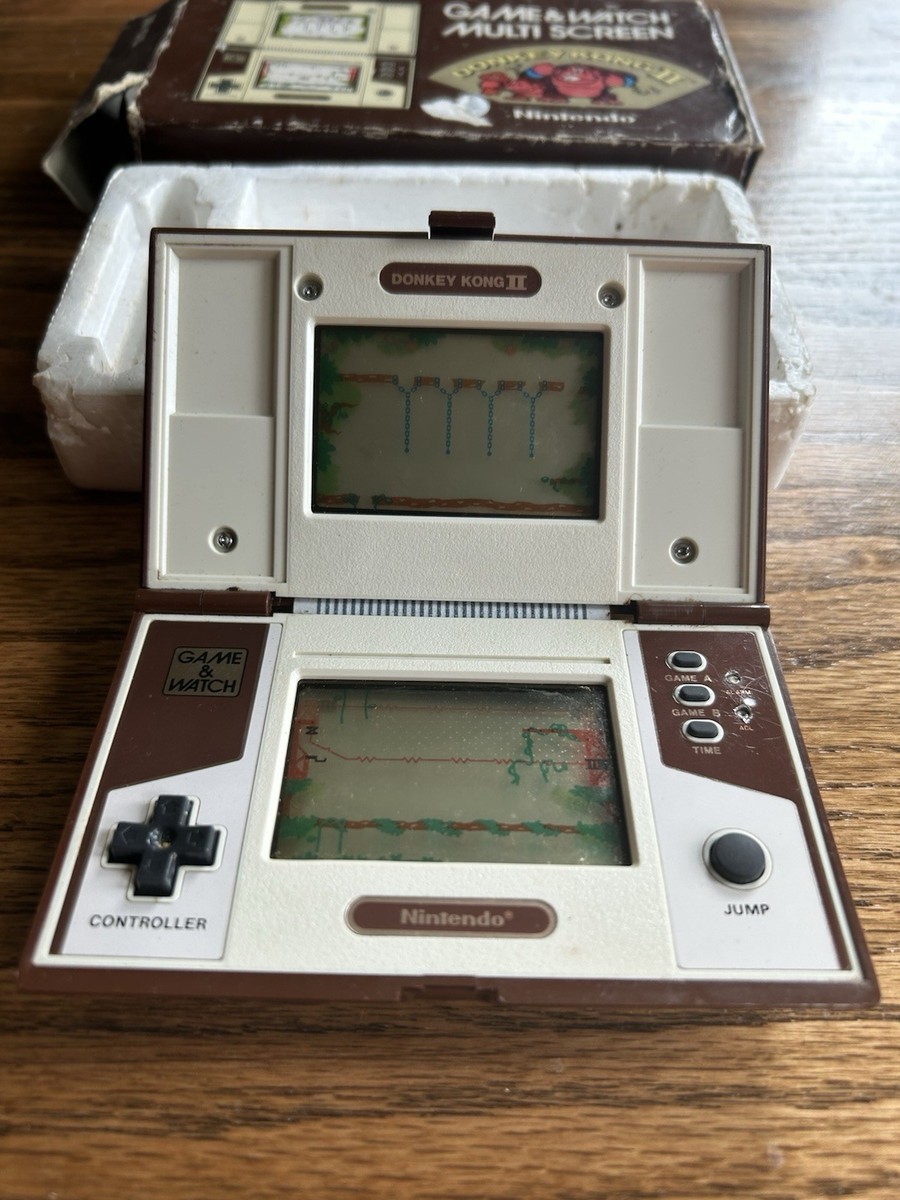 Nintendo Game And & Watch Donkey Kong II 2 - Multi Screen 1983 JR