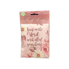 Willowbrook Fresh Scents Sachets Trust In The Lord Floral Vanilla 3 pack  New