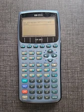 Hewlett Packard HP 49G Blue Graphing Calculator (w/cover, tested/works)