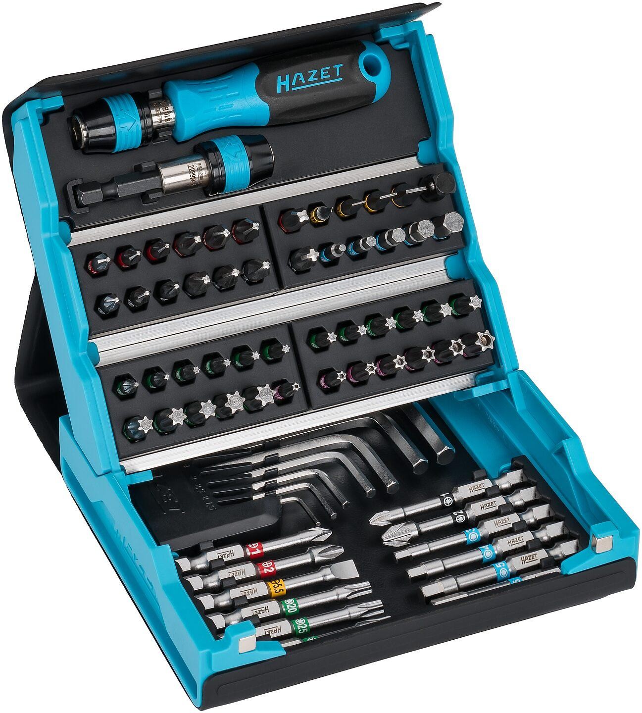 Hazet Bit Set 69-Piece Allen Slot Phillips Pozidriv Star - Image 2