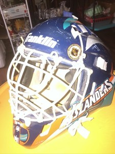 Franklin NY Islanders NHL Goaltender mask