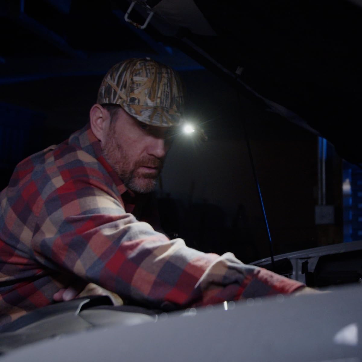 LED Hat Light - POWERCAP Baseball Cap with Light … - image 4