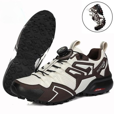 Men's Hiking Mesh Outdoor Shoes Wear-resistant Trekking Walking Hunting Sneakers