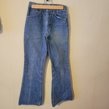 Vintage Levis Orange Tab Jeans BOYS OR GIRLS Size 10 24x26 bell bottom USA