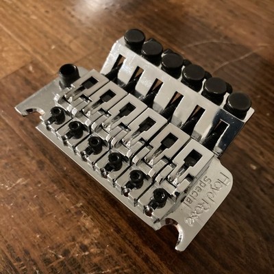 Floyd Rose Special Tremolo Bridge Chrome 6 String With Intonation Key