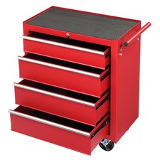 Single Bottom Cabinet With 4 Draws Steel Maintenance Tool Cart