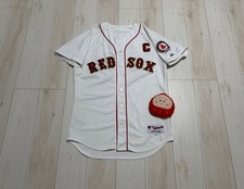 Jason Varitek 2005 MLB Opening Day Boston Red Sox Majestic Authentic Jersey