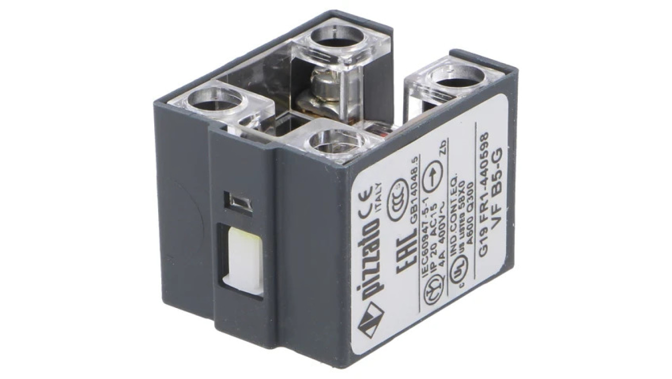 VFB5-G contact block NO + NC 10A max. 400VAC max. 250VDC -40...80C /T2UK
