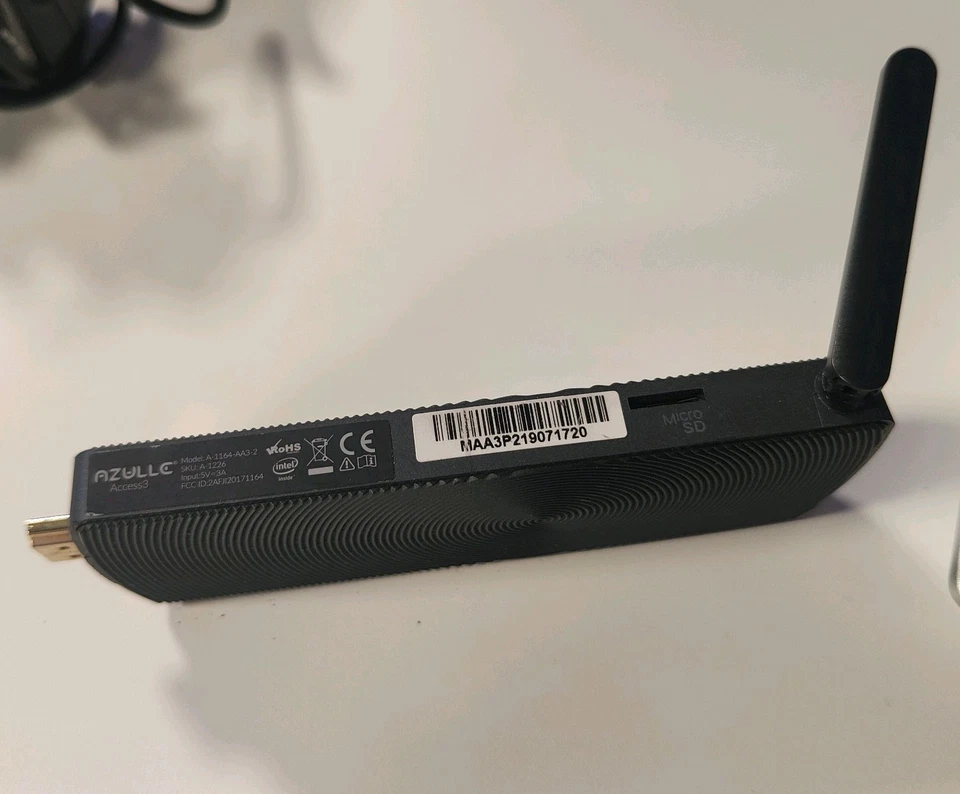 Azulle Access3 Mini PC Stick –, 4GB RAM, HDMI, Wi-Fi – Needs OS - Image 2 of 4